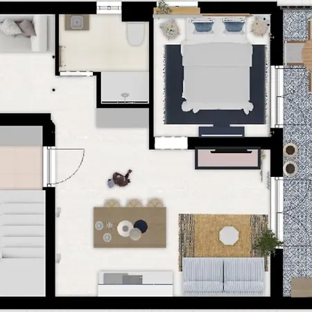 아파트 Eco Feng Shui Lady Pashmina With A View Ugrinici